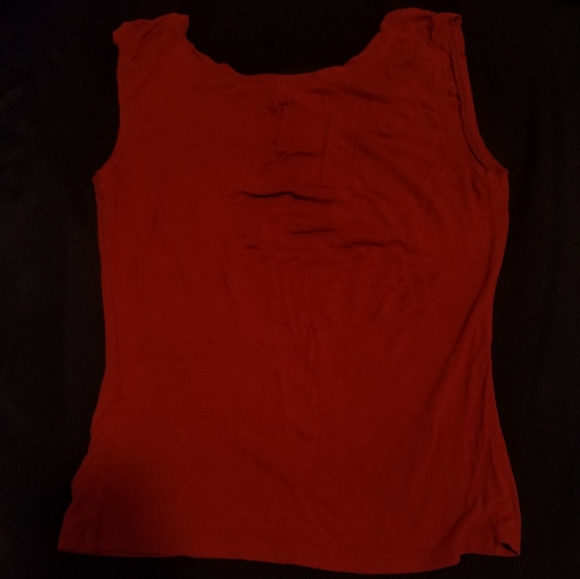 Rust colored tank top - Picture 2 of 3